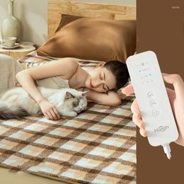 Blankets Double King Size Electric Blanket Heating Pad Thermal Dual Control Heated No Radiation Student Calefactor Warm Products