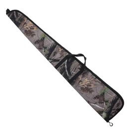 Bags 48inch 53inch Maple Leaf Camo Soft Shotgun Case Rifle Cases for NonScoped Rifles Hunting shooting Bag Airsoft Holster Pouch W2202
