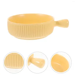 Bowls Cheese Bowl Kitchen Tableware Soup Decorate Adorable Plate Ceramics Restaurant Baking Tray Baby Thermal Paste