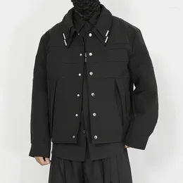 Men's Jackets Original Men Fall 2023 Double Led Small Design Feels The Handsome Loose Short Coat