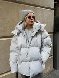 Women's Trench Coats Jacket Winter 2023 In Korean Fashion Commuter Loose Thickened Warm Coat Top Leisure Time Clothing