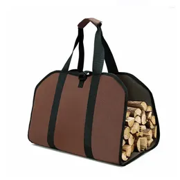 Storage Bags Outdoor Portable Firewood Bag Sorting Large-capacity Wood Logging Transport Package