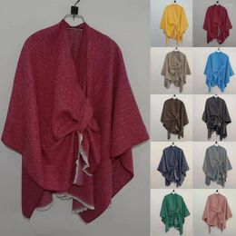 Scarves Womens Large Front Poncho Sweater Wrap Topper Knitted Elegant Shawls Cape 1920s Shawl For Women Women's Coat Sequin Kimono