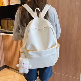 School Bags Japanese Women Backpack Nylon Waterproof Bag For Girls Simple Casual Travel Backpacks Large Capacity Storage