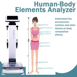 Slimming Machine Body Composition Analyzer Fat Test Machine Health Analyzing Bia Impedance Beauty Equipment Weight Reduce Fitness Gym