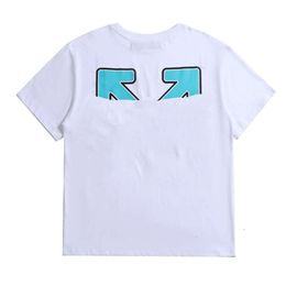 Designers Mens t Shirts Brand T-shirts Luxury Offs Men Women Offwhites Tops Tees Summer T-shirt Classic Back Paint Arrows White Short Sleeve Tshirt Casual Tshirts Mncc