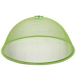 Dinnerware Sets Stainless Steel Mesh Dome Cover Round Splatter Screen - Tent Insect Prevention For Home Kitchen