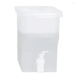 Water Bottles 3.6L Refrigerator Cold Kettle With Faucet Lemonade Bottle Drinkware Pot Beverage Dispenser Cool Bucket For Kitchen