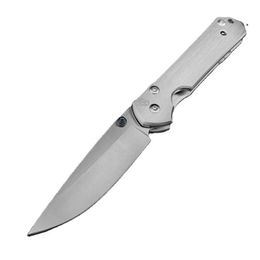 Mini Outdoor Stainless Steel Handle Camping Pocket Knife Folding Survival Hunting EDC Knives