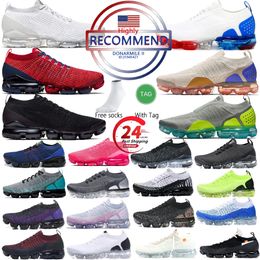 FK 21 fly running shoes mens vp 2.0 3.0 5.0 CNY triple black white orange Iron grey pink red usa cream blue oreo night purple volt women trainers designer sneakers 18