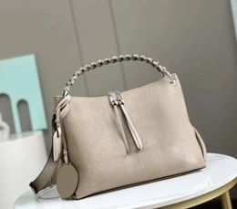 Fashion Genuine Leather Hobo for women's Handbag Purses Cowhide Leather Laser cutting Handbag with shoulder strap