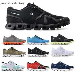 Oncloud Mens Womens Running Shoes Black Cloud 5 Onclouds Rose Shell Eclipse Magnet Olive Reseda 03 Man Woman Trainer Sneakers Size 5.5 - new