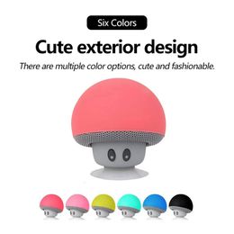 Universal Super Mini Wireless Mushroom Bluetooth Lautsprecher Sucker Cup Audio Receiver Musik Stereo Subwoofer MP3 Player Halter Lautsprecher