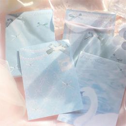 Gift Wrap 80 Pcs/lot Memo Book Ballet Style Girl Heart Handmade Account Decoration DIY Material Paper Message 4 Types