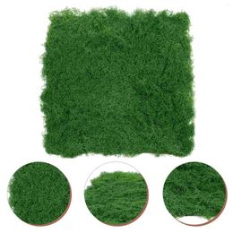 Decorative Flowers Artificial Fake Moss Grass Micro Landscape Decor Garden Turf Realistic Accessory