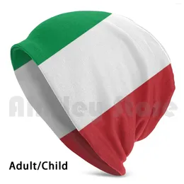 Berets Italy Hat Aline Top Shower Flag Flags World Country Countries Europe Asia Africa North