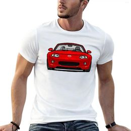 Men's T Shirts MX5 Miata NC - NC1 Red T-Shirt Korean Fashion Aesthetic Clothes Quick-drying Clothing