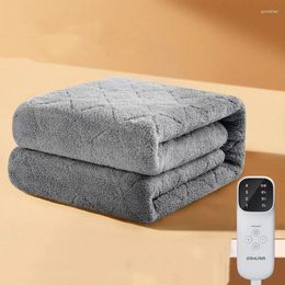 Blankets Single Person Warm Electric Blanket Heating Pad Dormitory Security Heated Dual Control Elderly Calefactor Products