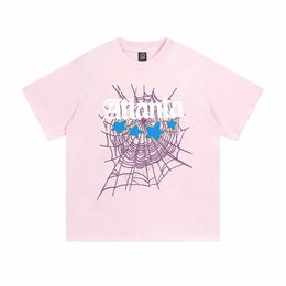 mens t shirt spider shirt graphic tshirt clothing clothes hipster vintage t shirts fabric Street graffiti cracking Geometric pattern Loose fitting plus size 409
