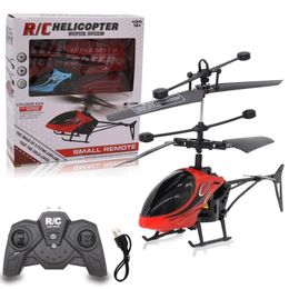 RC Plane Mini 2way Helicopter Rechargeable Aircraft Drone Fly Glider Model Kid Gift Toy Outdoor Children Game Toys Gifts 231229