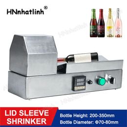Heat Shrinker Wrapping Machine Bottle Lid Sleeve Cap Shrinking Tool Equipment PVC PP POF Shrink Film SM-1
