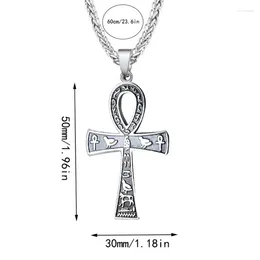 Pendant Necklaces Ancient Egypt Cross-Pendant Necklace Animal Amulet Charm Clavicle Personality
