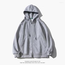 Men's Hoodies Autumn Oversize Tracksuit Sportswear Cotton Zip Up Hoodie Man Clothes Male Cardigan Clothing 2023