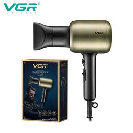 VGR Hair Dryer Wired Hair Dryer Machine Professional Chaison Hair Dryer and Cold Adjustment Powerful Home Appliance V-453 231229