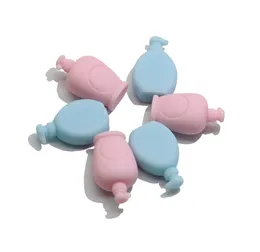 Decorative Flowers 100/20pcs 1/12 Kawaii Resin Models Pink Blue Baby Shampoo Mini Ornament For Doll House Accessory