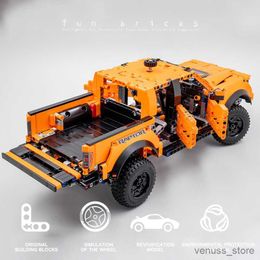 Blocks 1379PCS Ford Truck Car Building Blocks 42126 Pick Up Assemble Brick Vehicle Toy Gift For Kid Boy Adult R230701
