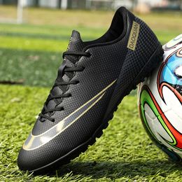 Dress Shoes Mens Football Boots Professional Society Boot Outdoor Sports Kids Turf Soccer Childrens Training 230630