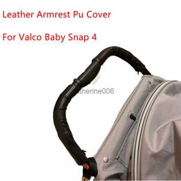 3 Pcs Leather Handle Covers Compatible with Valco Baby Snap 4 Stroller Pram Bar Sleeve Case Armrest Cover Stroller Accessories L230625