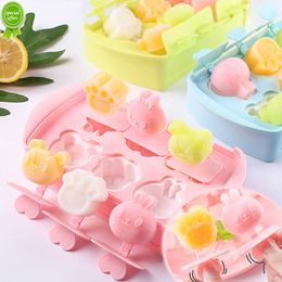 New Cartoon Popsicle Mould Ice Cream Mould Ice Cube Maker Ice Cube Tray Ice Mould For Party Bar kitchen Ice Pop Maker Mould Ice Tray