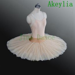 Beige Ballet Rehearsal Tutu Skirt Kids Black Ballet Half Tutu White Professional Rehearsal Ballet Platter Practising Pancake Tutus202o