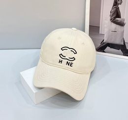 Top Quality Designers Canvas Baseball Cap Ball Caps Fashion Men Women Brand Letters Bucket Hats Beanie Casquettes Solid Color Lovers Summer Visors Hat Hot Style