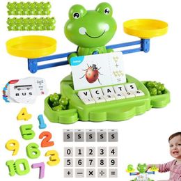 3D Puzzles Frog Counting Toys Preschool Learning Activities Educational Cool Scale Balance Cards For Kids Aged 3 4 5 6 230630