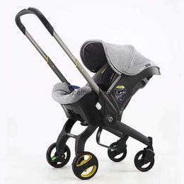 Kindersitz zum Kinderwagen in Sekundenschnelle für Neugeborene Trolley Buggy Sicherheitswagen Tragbares Reisesystem L230625