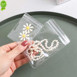 New 20Pcs Jewelry Storage Bag Box Anti-Oxidation Transparent Jewelry Organizer for Earring Necklace Bracelet Ring Holder Ziplock Bag