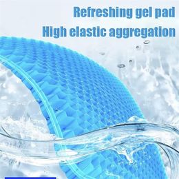 Jars Gel Seat Cushion Orthopaedic Office Chair Cushion Support Waist Back Cushion Car Seat Hip Massage Pad Lncludes Cushion Cove