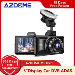 Car dvr AZDOME M01 Pro Cam Inch 25D IPS Screen DVR Full HD 1080P Video Recorder Dashcam Dash Camera RecordHKD230701