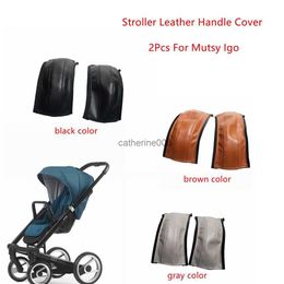 PU Leather Armrest Cover For Mutsy iGO HandleBumper Sleeve Case Bar Protective Cover Baby Stroller Pram Accessories L230625