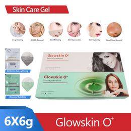 Face Massager Glowskin O Care Gel Collagen Skin Brightening Rejuvenation Bubber144