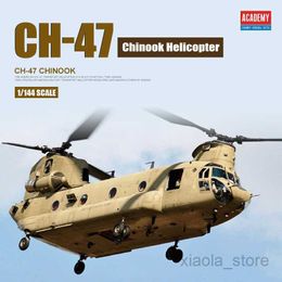 Aircraft Modle ACADEMY 12624 Aircraft Model 1/144 CH-47D/F/J/HC.Mk.1 for Chinook Helicopter Model for Military Model Hobby Collection DIY ToysHKD230701