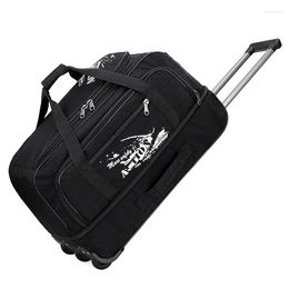 Suitcases Oxford Cloth Travel Men's And Women's General Boarding Business Bag Out Waterproof Folding Luggage Pull Rod