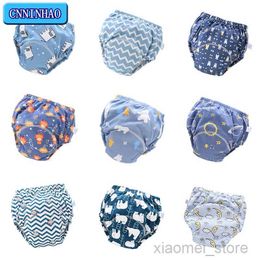 Cloth Diapers 6 Layers Baby Reusable Washable Cloth Diaper Infant Toddler Waterproof Potty Training Nappy Panties Diapers Cover Wrap Kids GiftHKD230701
