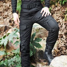 Men's Pants Pro Tactical Military Camouflage Cargo Men Rip Stop Anti Pilling Army SWAT Combat Trousers Breathable Casual 230630