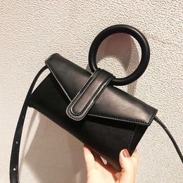 Shoulder Bags Leather Handbag Women Vintage Small for Messenger Totes s Hand Crossbody Packs 230426