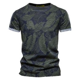 Men's T Shirts Summer Hawaiian Leaves Wind 3D Printing Pattern Classic Retro Street Fashion Harajuku Quick drying Top Short Sleeves 230630