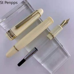 Pens St Penpps 628 Fountain Pen Resin Ink Pen F Exposed Nib Converter Filler Stationery Office school supplie Writing