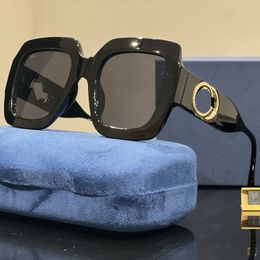 Designers sunglasses Fashion Polarised Sunglass popular men women luxury Retro Design square UV resistant sun glass Casual Versatile eyeglasses with box gift 3012